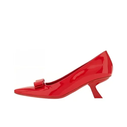 Ferragamo Высокие каблуки Красные Женские