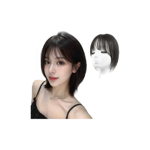 WANWANFENG Французский Liu Hai Расширение для волос Ленты