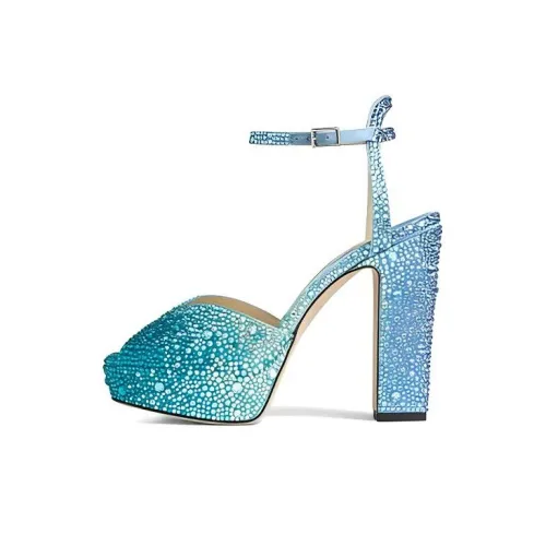 Jimmy Choo Sacaria Высокие каблуки Синие Женские