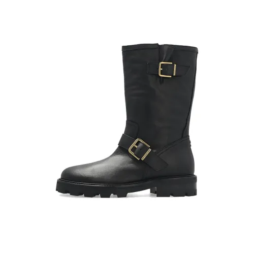 Jimmy Choo Biker II Модные ботильоны женские черные