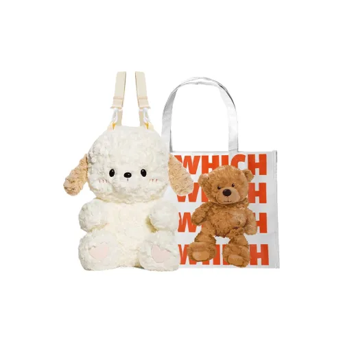 Bywhich Плюшевый Рюкзак Женский Белый