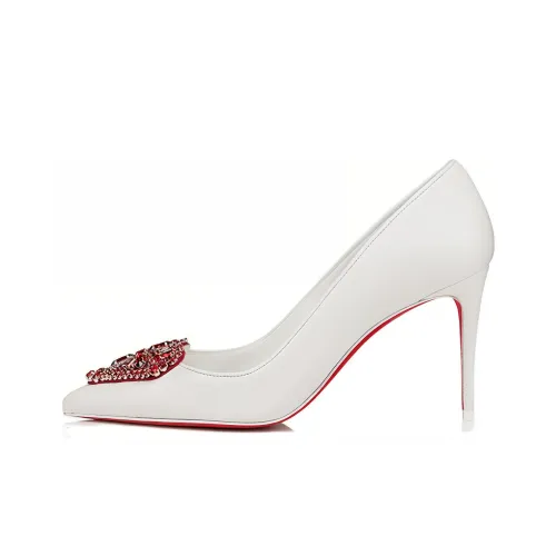 Christian Louboutin Высокие каблуки Белый Женские