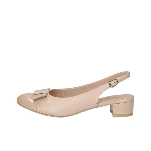 CAPRICE INGRID Грубый каблук Высокие каблуки 3,5 см Женские Бежевый