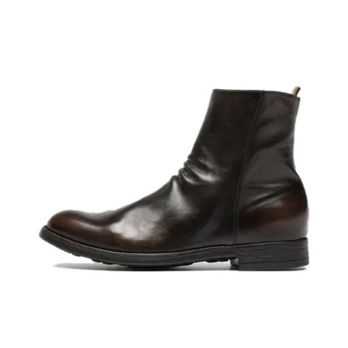 Officine Creative Chronicle 058 Ботильоны Мужские Коричневые