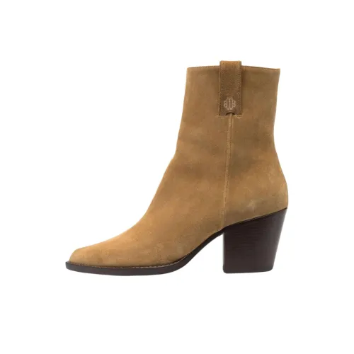 Maje Ботильоны 6,5 см Женские Коричневые