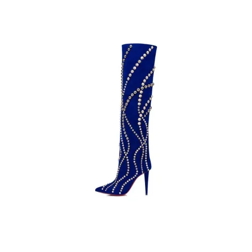CL Knee-High Boots 10 см Женские Blue