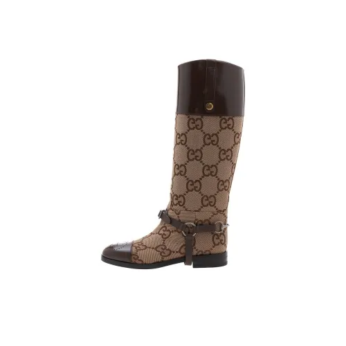 GUCCI Сапоги на высоком каблуке с пряжкой Horsebit Мужские