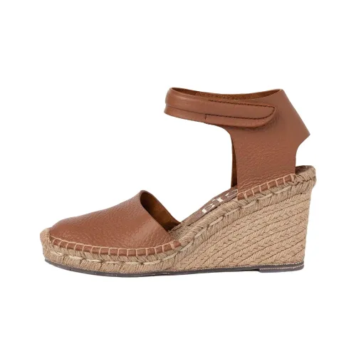 Pedro García Odal клиновидный каблук высокий каблук 7,5 см женский коричневый