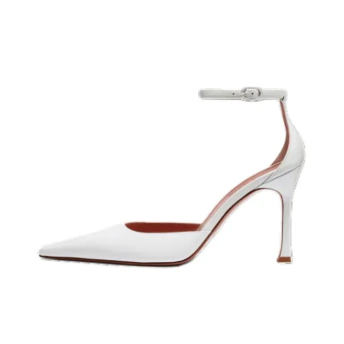 AMINA MUADDI Kim Узкий каблук Высокие каблуки 10,5 см Женские Белые