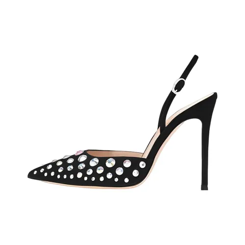 GIANVITO ROSSI Узкий каблук Высокие каблуки Женские Черный