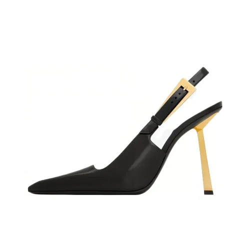 SAINT LAURENT Высокие каблуки Черные Женские