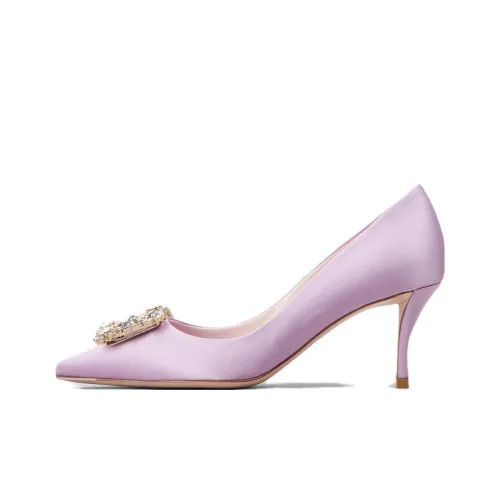 Roger Vivier Высокие каблуки Фиолетовый Женские
