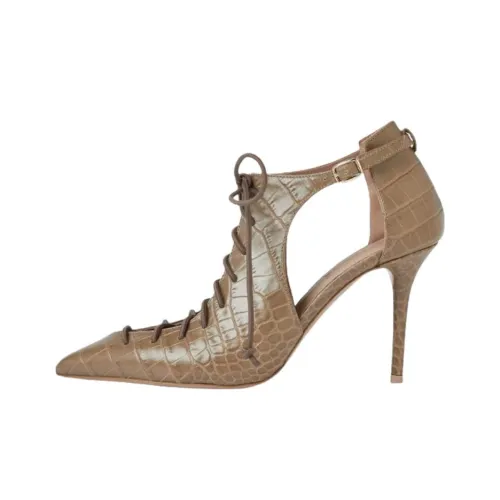 Malone Souliers Низкий каблук Высокий каблук 8,5 см Женский Тауповый