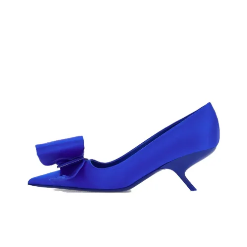 Ferragamo Высокие каблуки Синие Женские