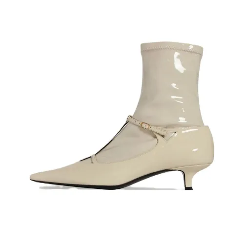 THE ROW Ботильоны 3,8 см Женские Белые