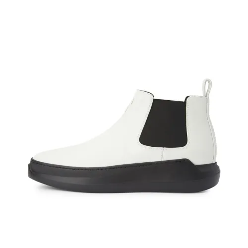 Giuseppe Zanotti GZ Conley Высокий Восходящий Челси Мужской Экрю