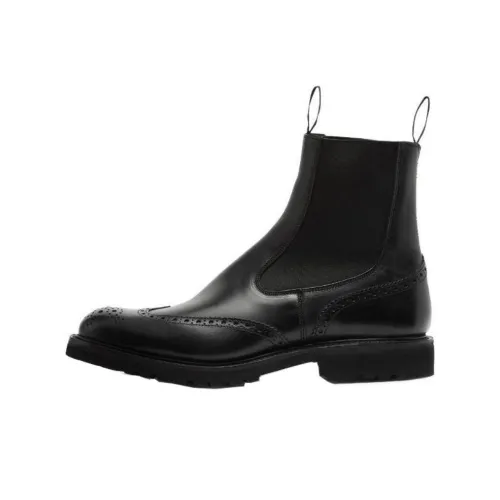 Tricker's Челси Мужской Черный