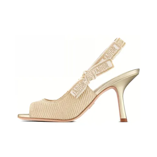 DIOR J'Adior Низкий каблук Высокий каблук Женский Золотой