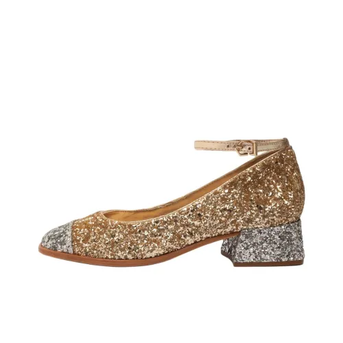 Schutz Dorothy Высокие каблуки 4CM Женские Золотые