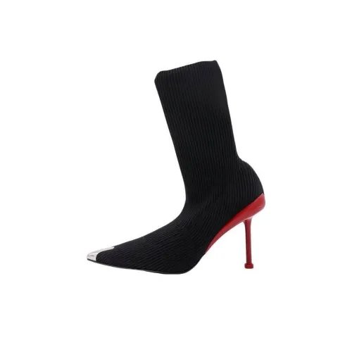 Alexander McQueen Ботильоны Женские Черные