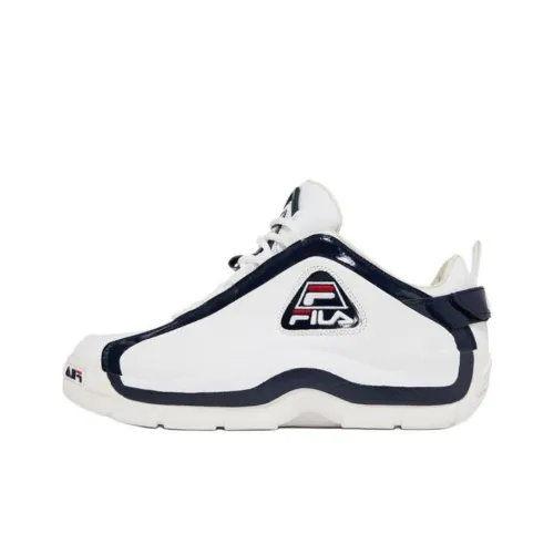 FILA Grant Hill 2 Low Топ Винтажные Баскетбольные Кроссовки Мужские Белые