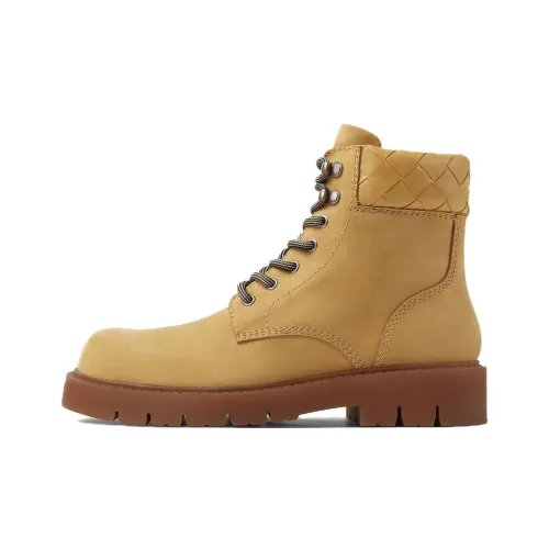 Bottega Veneta Haddock Короткий Мартин Boot Женские Коричневый