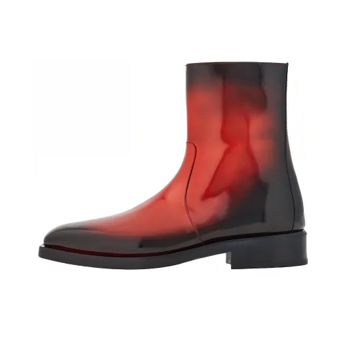 Ferragamo Ботильоны Красный Черный Мужской