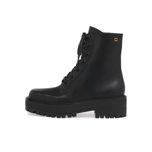 GIANVITO ROSSI Crew Martin Boot Женские Черный