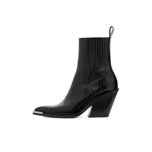 Paco Rabanne Короткий Челси Женские Черный