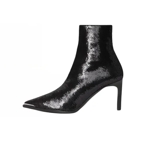 CELINE Ботильоны 8 см Женские Черные