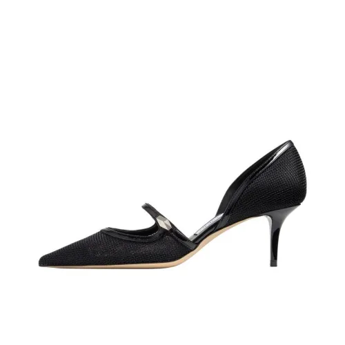 Jimmy Choo Carolyn Низкий каблук Высокий каблук 6 см Женский Черный