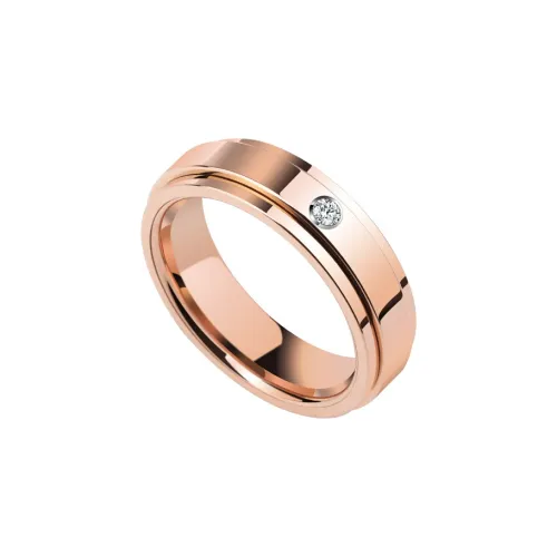 Saya 857 Тунгстен Золото Кольца Унисекс