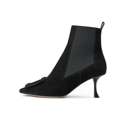 Roger Vivier Короткий Челси 6,4CM Женский Черный