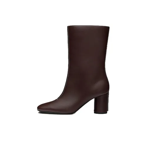 HERMES Ботильоны Женские Коричневый