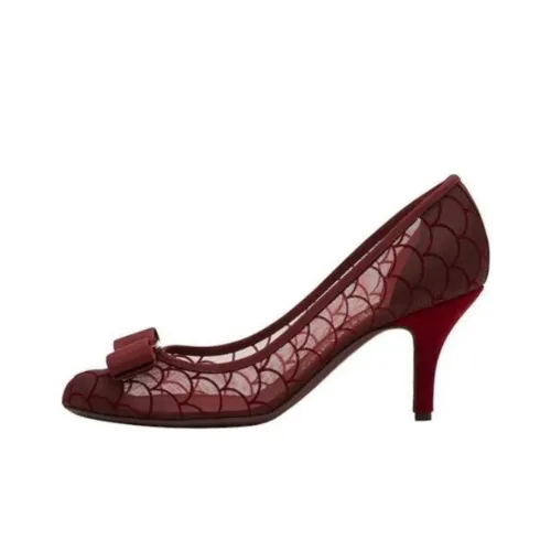 Ferragamo Высокие каблуки Красно-коричневый Женские