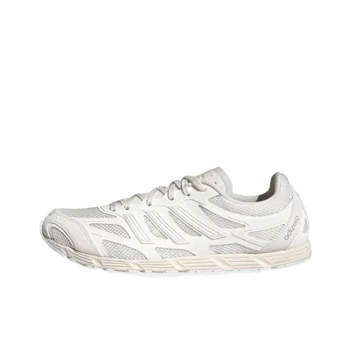 Adidas Adizero PR Slip Resistant Abrasion Resistant Низкий Топ Беговые кроссовки Мужские Белые