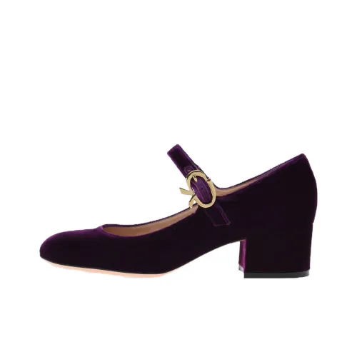 GIANVITO ROSSI Высокие каблуки Фиолетовый Женские