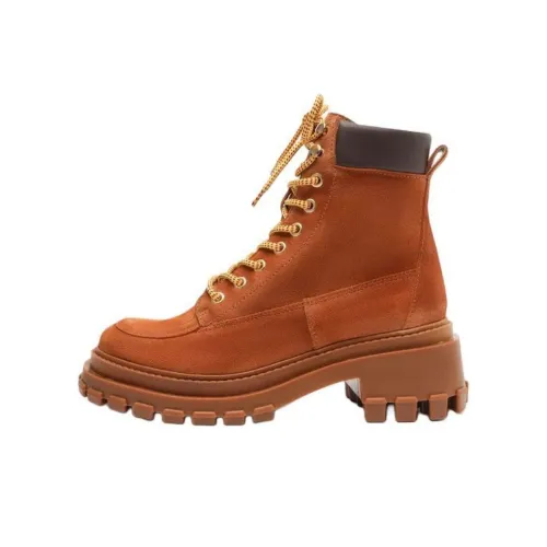 Schutz Tractorada Ботильоны 6,5 см Женские Коричневый