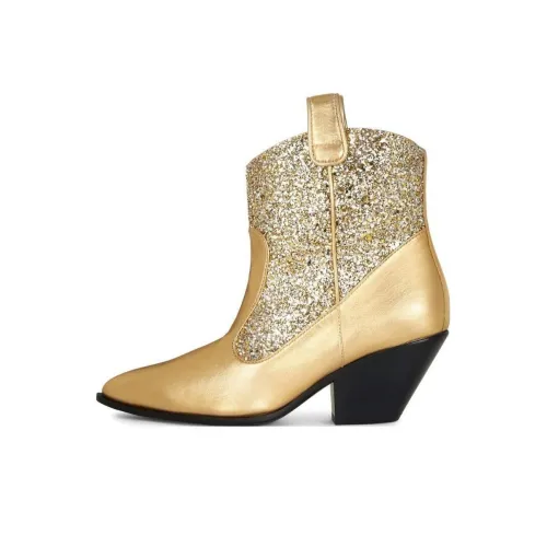 Giuseppe Zanotti GZ Botulки Женские Золотые