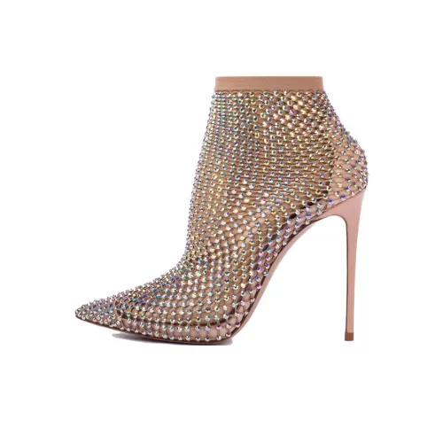 Le Silla Ботильоны 12 см Женские Светло-розовые