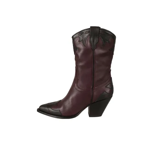 SONORA BOOTS Ботильоны 8 см Женские Цвет Румяный