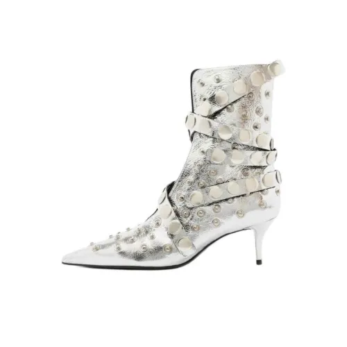 Schutz Presley ботильоны 6,3 см женские серебряные