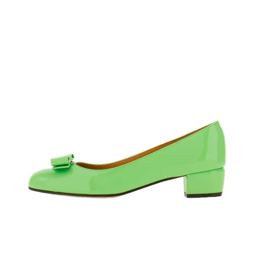 Ferragamo Vara Высокие каблуки Зеленый Женские