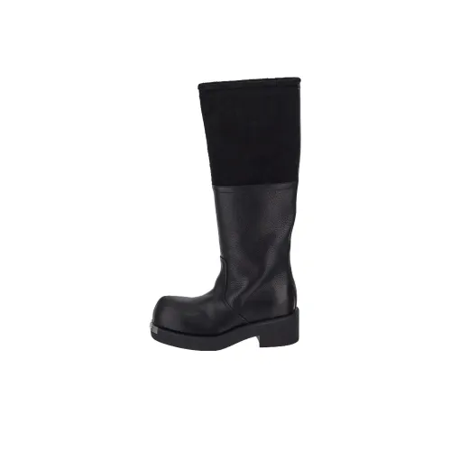 MM6 MAISON MARGIELA Колено Высокие сапоги 5,5 см Женские Черные