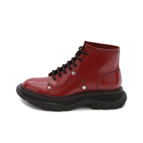 Alexander McQueen Tread Slick Ботильоны Красный Женские
