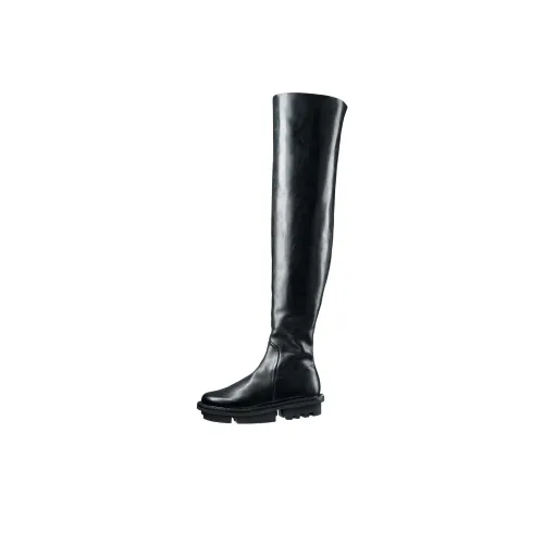 Trippen EXTEND Over The Knee Boots Женские Черные