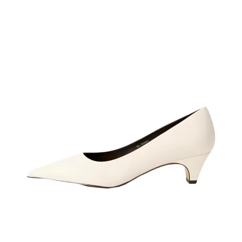 12 STOREEZ Высокие каблуки 5 см Женские Белые