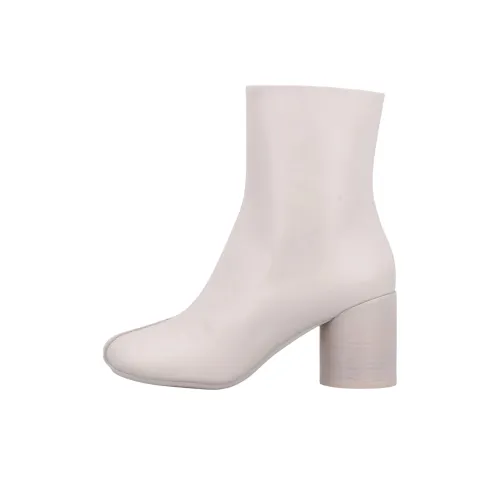 MM6 MAISON MARGIELA Ботильоны 7 см Женские Светло-розовые