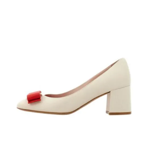 Ferragamo Vara Высокие каблуки Белый Женские