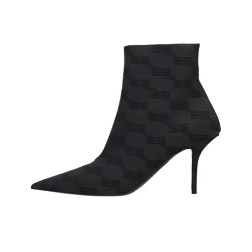 Balenciaga Knife Ботильоны 8,5 см Женские Черные